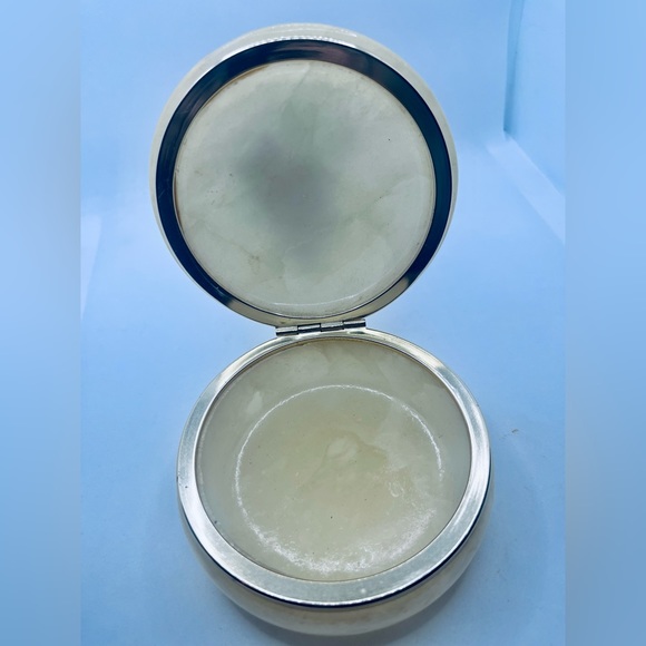Vintage Italy Alabaster Trinket Box - Picture 5 of 12